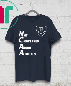 NOT CONCERNED ABOUT ATHLETES SHIRT