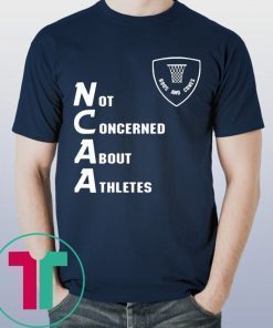 NOT CONCERNED ABOUT ATHLETES SHIRT