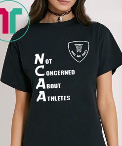 NOT CONCERNED ABOUT ATHLETES SHIRT