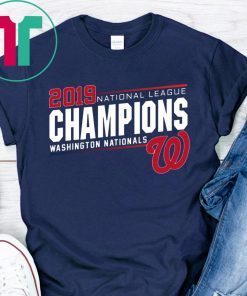 Nationals 2019 National League Champions Shirt