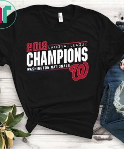 Nationals 2019 National League Champions Shirt