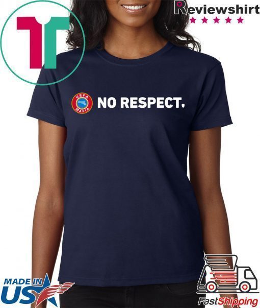 UEFA Mafia No Respect T-Shirt Nazi Salutes