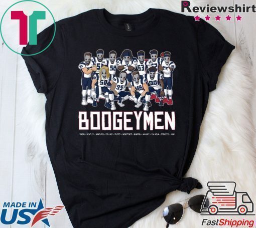 New England Patriots Boogeymen T-Shirt