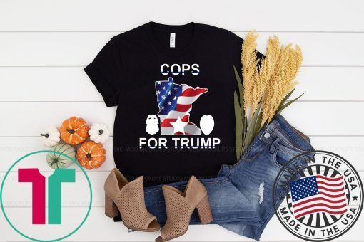 Offcial Lt Bob Kroll Cops for Trump 2020 T-Shirt