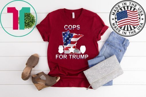 Offcial Lt Bob Kroll Cops for Trump 2020 T-Shirt