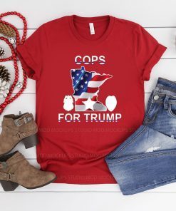 Offcial Lt Bob Kroll Cops for Trump Tee Shirt