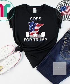 Offcial Lt Bob Kroll Cops for Trump Tee Shirt