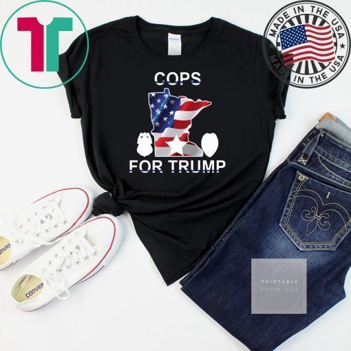 Offcial Lt Bob Kroll Cops for Trump Tee Shirt