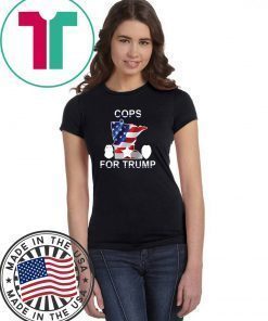 Official Cops for trump red wisconsin cop T-Shirt