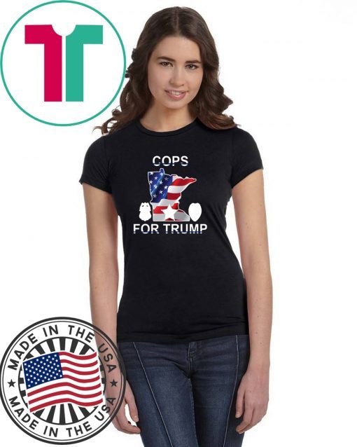 Official Cops for trump red wisconsin cop T-Shirt