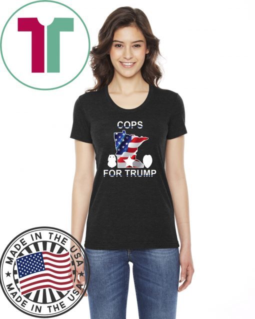 Official Cops for trump red wisconsin cop T-Shirt