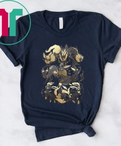 Pokemon eevee evolutions umbreon shirt