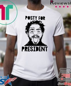 Post Malone Posty For President Shirt