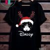 Reindeer Mickey Daddy Disney Castle Family Christmas 2020 T-Shirt