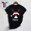 Reindeer Minnie Nana Disney Castle Family Christmas T-Shirt