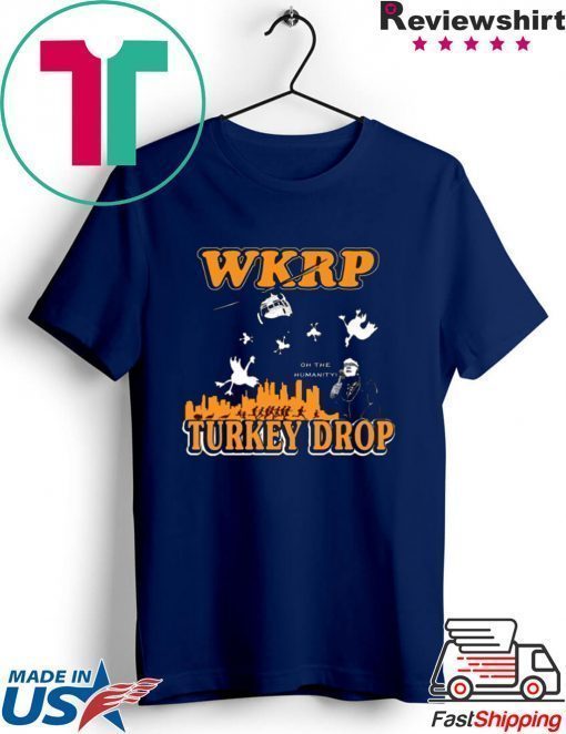 Reneesme First Annual WKRP Turkey Drop Less Messman November 22 1978 Thanksgiving T Shirt