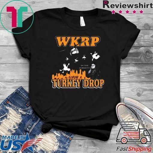 Reneesme First Annual WKRP Turkey Drop Less Messman November 22 1978 Thanksgiving T Shirt