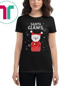 Santa Claws Cute Cat Ugly Christmas 2020 Shirt