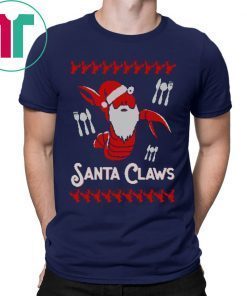 Santa Claws Lobster Christmas Shirt