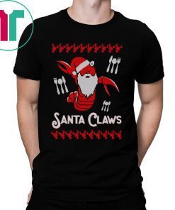 Santa Claws Lobster Christmas Shirt