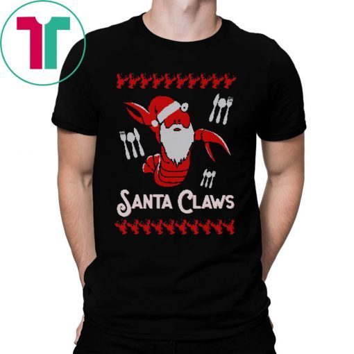 Santa Claws Lobster Christmas Shirt