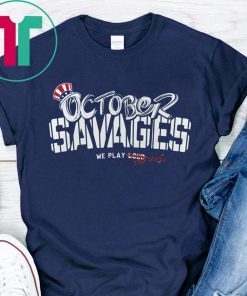 Savages Hunt Rings In October Shirt