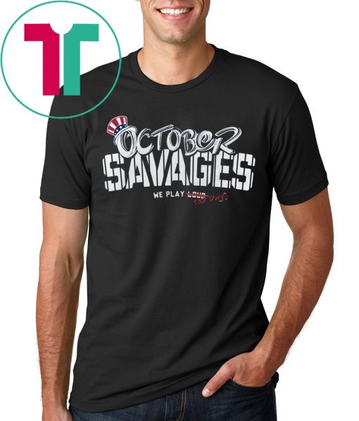 Savages Hunt Rings In October Shirt