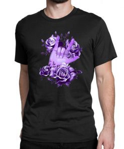 Sign language rose purple Shirt