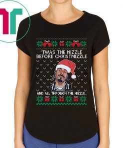 Snoop Dogg Twas The Nizzle Before Christmizzle Ugly Shirt