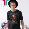 THE HOUND Game of Thrones Sandor Clegane Is Coming Ugly Christmas T-Shirt