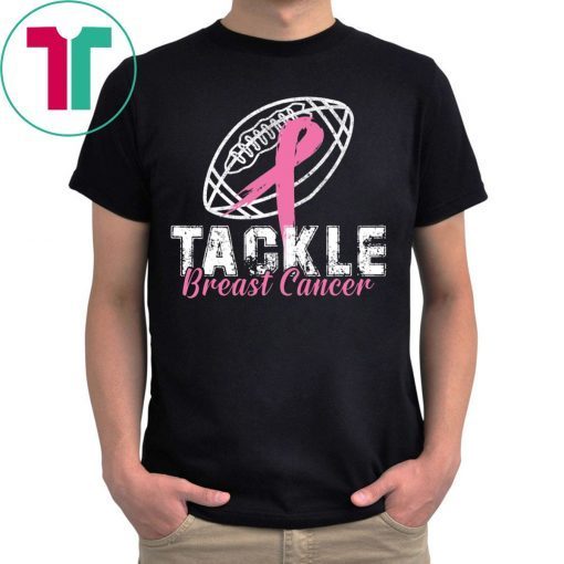 Official Tackle Breast Cancer Awareness Football Survivor Shirt