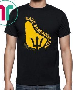 The Save Barbados Rum Slim shirt