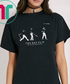 The bautista bat flip shirt