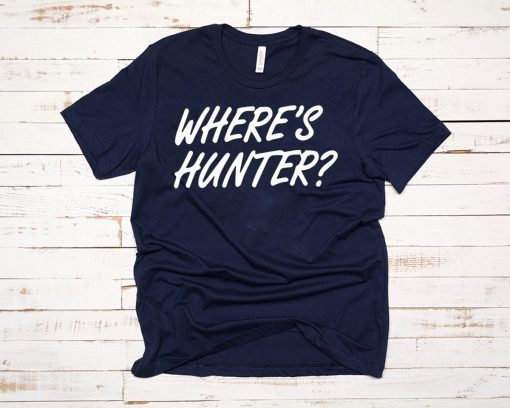 Trump Where’s Hunter Funny Tee Shirt