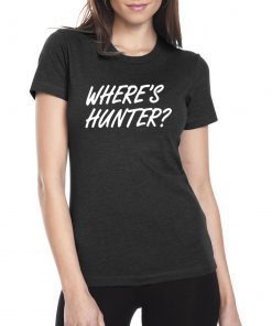 Trump merchandise for sale Where's Hunter T-Shirt