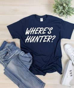 Trump Campaign Selling 'Where's Hunter?' Tee Shirts