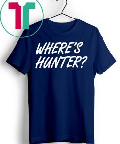 Trump merchandise for sale Where's Hunter T-Shirt