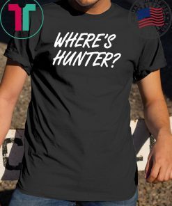 Trump Campaign Selling 'Where's Hunter?' Tee Shirts