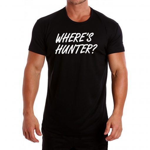 Trump merchandise for sale Where's Hunter T-Shirt