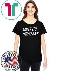 Trump Where’s Hunter Shirt Tee Offcial