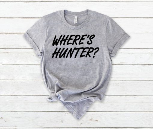 Trump Is Where’s Hunter shirt