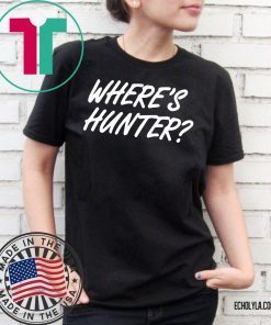 Donald Trump Where’s Hunter 2020 Tee Shirt