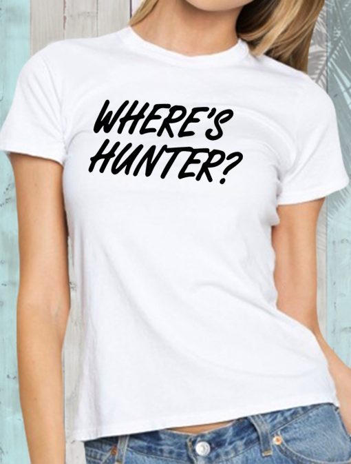 Trump Is Where’s Hunter shirt