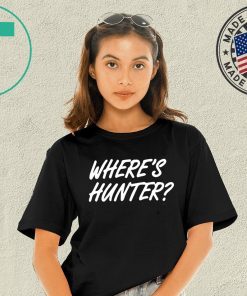 Where’s Hunter T-Shirt For Mens Womens