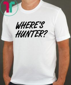 Trump Is Where’s Hunter shirt