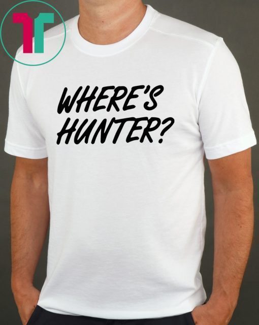 Trump Is Where’s Hunter shirt