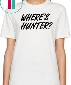 Trump Where’s Hunter T-Shirt For Mens Womens