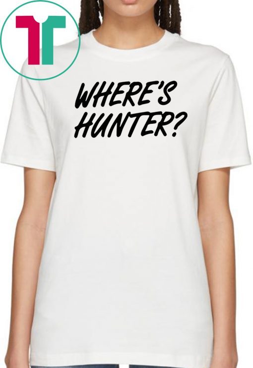 Trump Where’s Hunter T-Shirt For Mens Womens