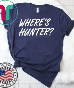 Trump Where’s Hunter Offcial T-Shirt