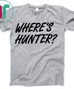 Where's Hunter Biden - Trump Campaign Youth Kids T-Shirt